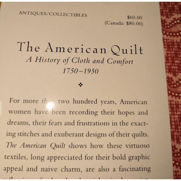 The American Quilt Book By Roderick Kiracofe Mary Elizabeth Johnson Hardcover - Picture 8 of 9